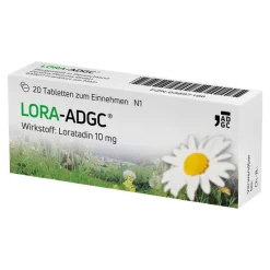 ADGC LORA- Tabletten, 20 St- Allergie Medikamente|Loratadin