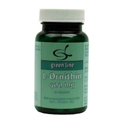 Green line Nutritheke Aminosäuren-L-Ornithin 400 mg Kapseln, 60 St