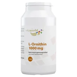 Vitaworld Aminosäuren-L-Ornithin 1000 mg Tabletten, 120 St