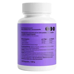 Zein Pharma L-Ornithin Kapseln, 120 St- Aminosäuren