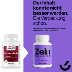 Zein Pharma L-Phenylalanin 500 mg veg.HPMC Kapseln , 90 St- Aminosäuren