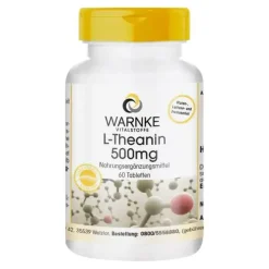 L-Theanin 500 mg Tabletten, 60 St^Warnke Discount