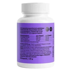 Zein Pharma L-Theanin Natural 250 mg Kapseln Zeinpharma, 90 St- Aminosäuren