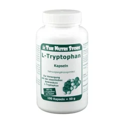 The Nutri Store Aminosäuren-L-Tryptophan 400 mg Kapseln, 100 St