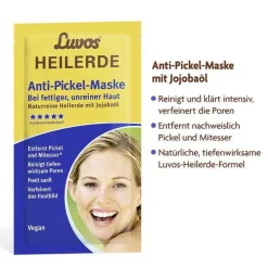 Luvos Heilerde|Unreine Haut-Heilerde Gesichtsmaske, 15 ml