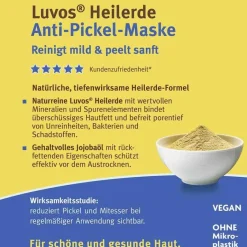 Luvos Heilerde|Unreine Haut-Heilerde Gesichtsmaske, 15 ml