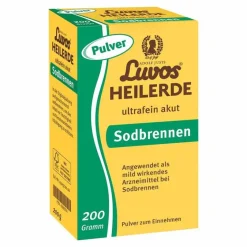 Heilerde ultrafein akut Sodbrennen Pulver, 200 g^Luvos Outlet