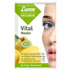 Naturkosmetik Heilerde Vital Maske, 2X7.5 ml^Luvos Online