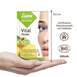 Naturkosmetik Heilerde Vital Maske, 2X7.5 ml^Luvos Online
