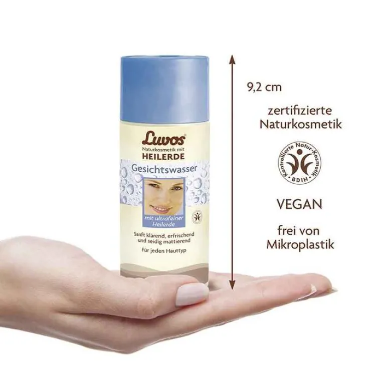 Naturkosmetik mit Heilerde Gesichtswasser, 150 ml^Luvos Best