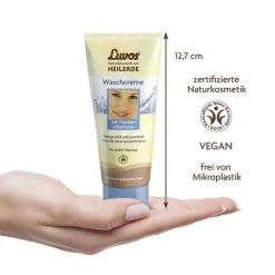 Luvos Heilerde|Gesichtsreinigung-Naturkosmetik mit Heilerde Waschcreme, 100 ml