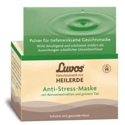 Luvos Pulvermaske Anti Stress z.Anrühren, 90 g- Gesichtsmasken Für Ein Gepflegtes Hautbild