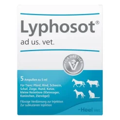Lyphosot Biologische Heilmittel Heel Gmbh-flasche Verdünnung z.Injektion i.e.Ampulle vet. (für Tiere), 5 St