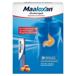 Maaloxan Sodbrennen Medikamente-25 mVal Liquid, 20X10 ml