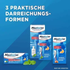 Maaloxan Sodbrennen Medikamente-25 mVal Suspension, 20X10 ml
