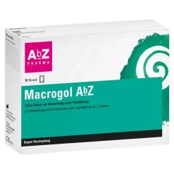 AbZ Macrogol Pulver zur Herstellung einer Lösung zum Einnehmen, 10 St- Abführmittel