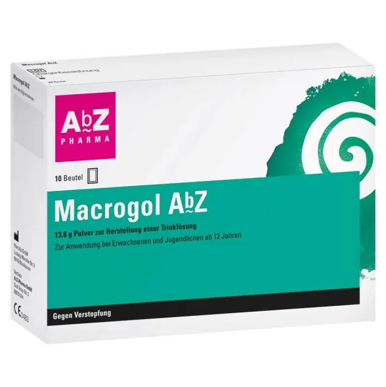 AbZ Macrogol Pulver zur Herstellung einer Lösung zum Einnehmen, 10 St- Abführmittel