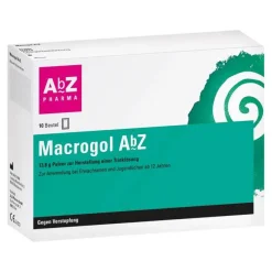 AbZ Macrogol Pulver zur Herstellung einer Lösung zum Einnehmen, 10 St- Abführmittel