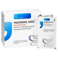 ADGC Abführmittel-Macrogol ® plus Elektrolyte Pulver zur H.e.L.zum Einnehmen , 20 St