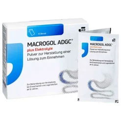 ADGC Abführmittel-Macrogol ® plus Elektrolyte Pulver zur H.e.L.zum Einnehmen , 10 St