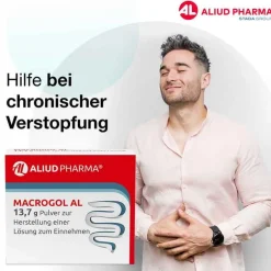 Aliud Pharma MACROGOL AL Pulver zur Herstellung einer Lösung , 100 St- Abführmittel