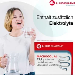 Aliud Pharma MACROGOL AL Pulver zur Herstellung einer Lösung , 100 St- Abführmittel