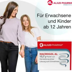 Aliud Pharma MACROGOL AL Pulver zur Herstellung einer Lösung , 100 St- Abführmittel