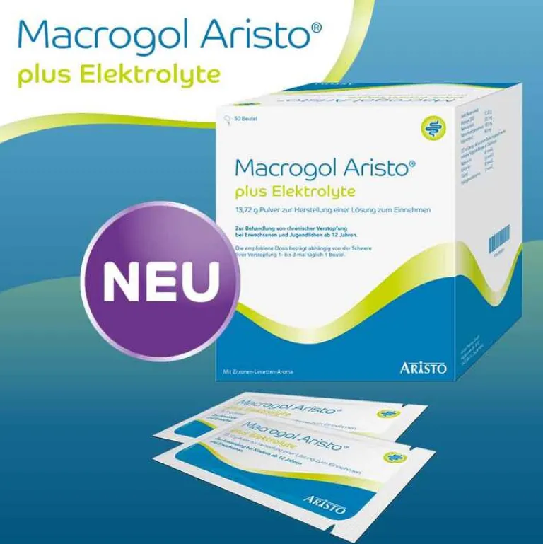 Aristo Macrogol plus Elektrolyte 13,72 g Ple, 50 St- Abführmittel