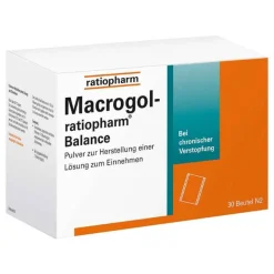 Ratiopharm Abführmittel-Macrogol Balance Pulver zur H.e.Lösung zum Einnehmen, 30 St