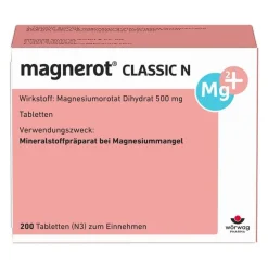 ® CLASSIC N Magnesium Tabletten, 200 St^Magnerot