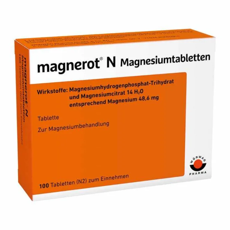 N Magnesiumtabletten, 100 St^Magnerot Best