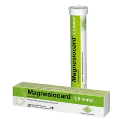Magnesiocard 7,5 mmol Brausetabletten, 20 St^Verla Best