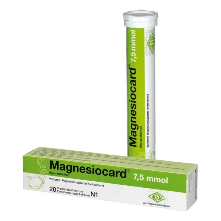 Magnesiocard 7,5 mmol Brausetabletten, 20 St^Verla Best
