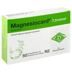 Magnesiocard 7,5 mmol Brausetabletten, 50 St^Verla Outlet