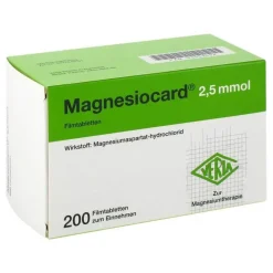 Magnesiocard 2,5 mmol Filmtabletten, 200 St^Verla New