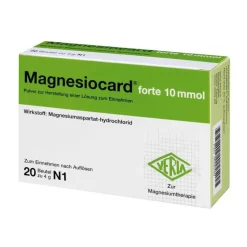 Verla Magnesium-Magnesiocard forte 10 mmol P, 20 St