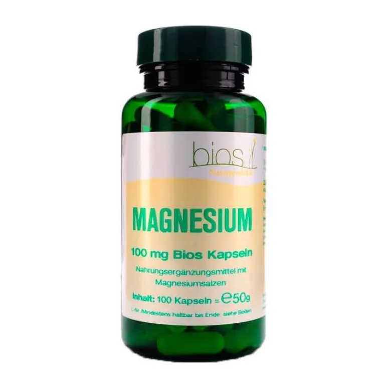 Bios Medical Services Magnesium-Magnesium 100 mg Bios Kapseln, 100 St