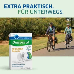 400 Extra Kapseln, 20 St^Magnesium Diasporal New