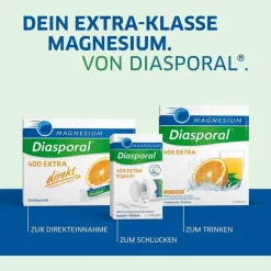 400 Extra Kapseln, 20 St^Magnesium Diasporal New