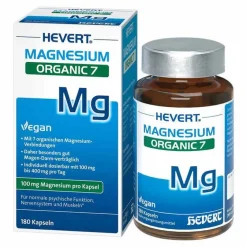 Magnesium Hevert Organic 7 Kapseln, 180 St- Magnesium