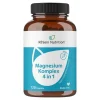 Magnesium|Erschöpfung-Magnesium Komplex 4in1 hochdosiert vegan Kapseln, 120 St