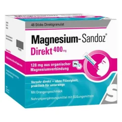 Hexal Magnesium Sandoz Direkt 400 mg Sticks, 48 St- Magnesium
