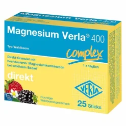 Verla Magnesium-Magnesium 400 Waldbeere Direkt-Granulat, 25 St