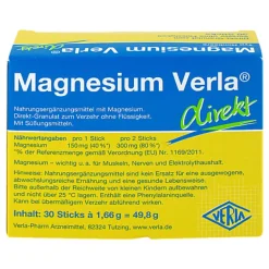 Verla Magnesium-Magnesium direkt Granulat Himbeere, 30 St