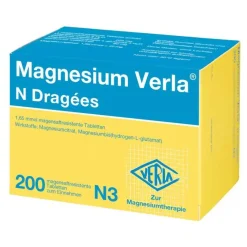 Verla Magnesium ® N Dragées, 200 St- Magnesium