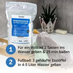 Casida Badesalz-Magnesiumchlorid Vitalbad Zechstein, 1 kg