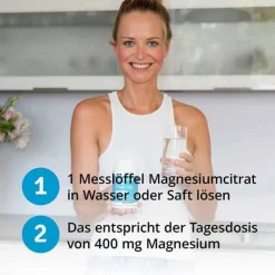 Casida Magnesiumcitrat Vitalpulver, 200 g- Magnesium