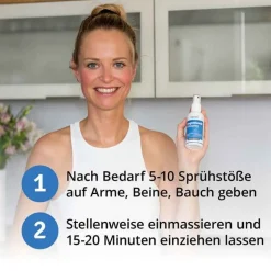 Magnesiumöl + MSM Vitalspray Zechstein, 100 ml^Casida Hot
