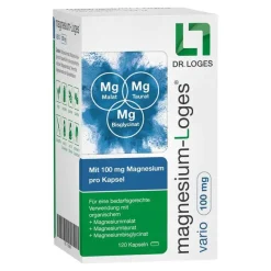 Dr. Loges Magnesium-Loges vario 100 mg Kapseln, 120 St- Magnesium