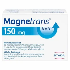 Magnetrans forte 150 mg Hartkapseln, 50 St- Magnesium